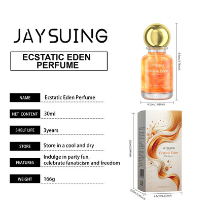 Jaysuing 30ml Carnival Eden Perfume Lasting Floral Fragrance Charm Woman Dating Atmosphere Refresh Body Natural Glamour Perfume