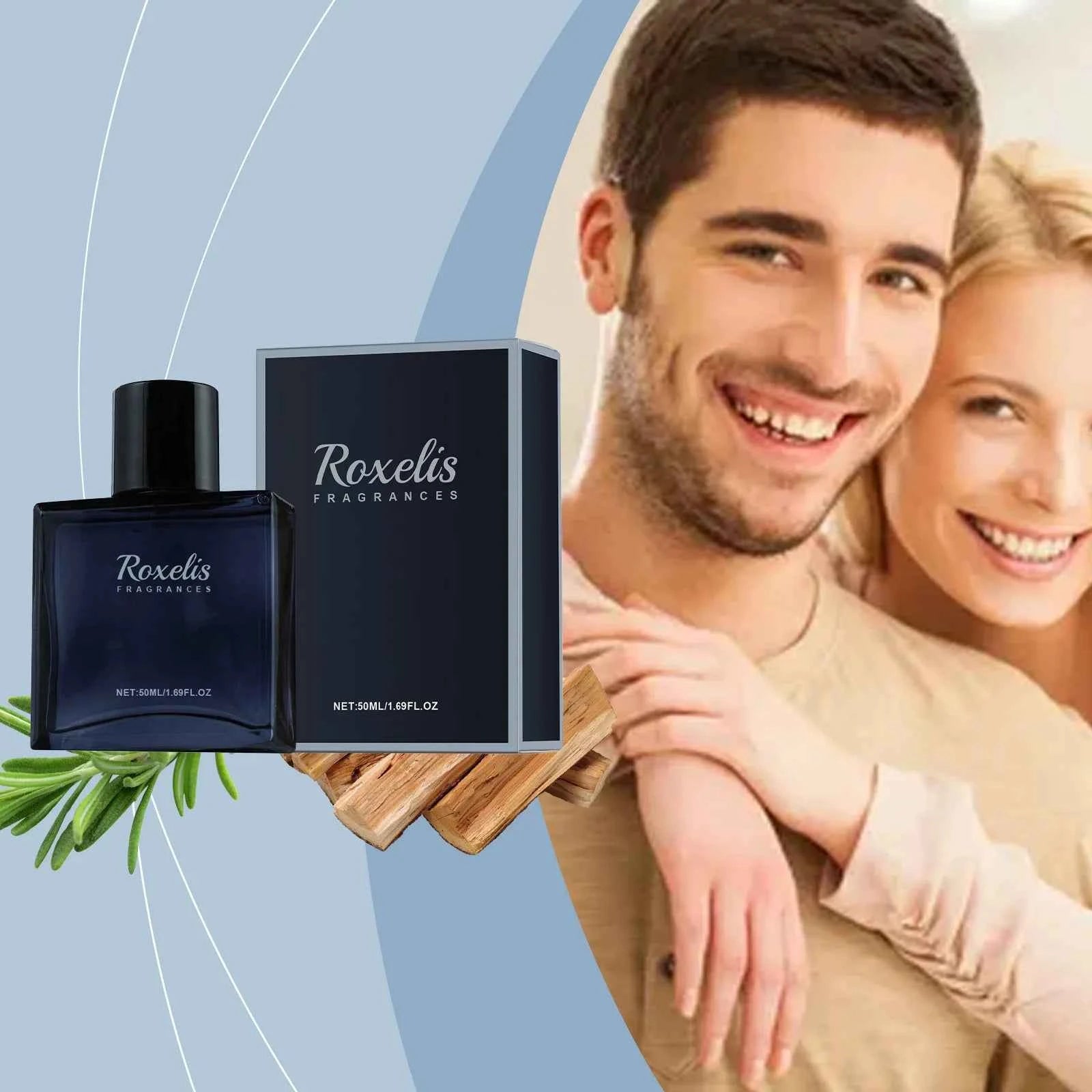 Roxelis Charming Perfume For Men Natural Fresh Lasting Release The Charm Of Men The Dating Atmosphere Confidence Boost Perfume