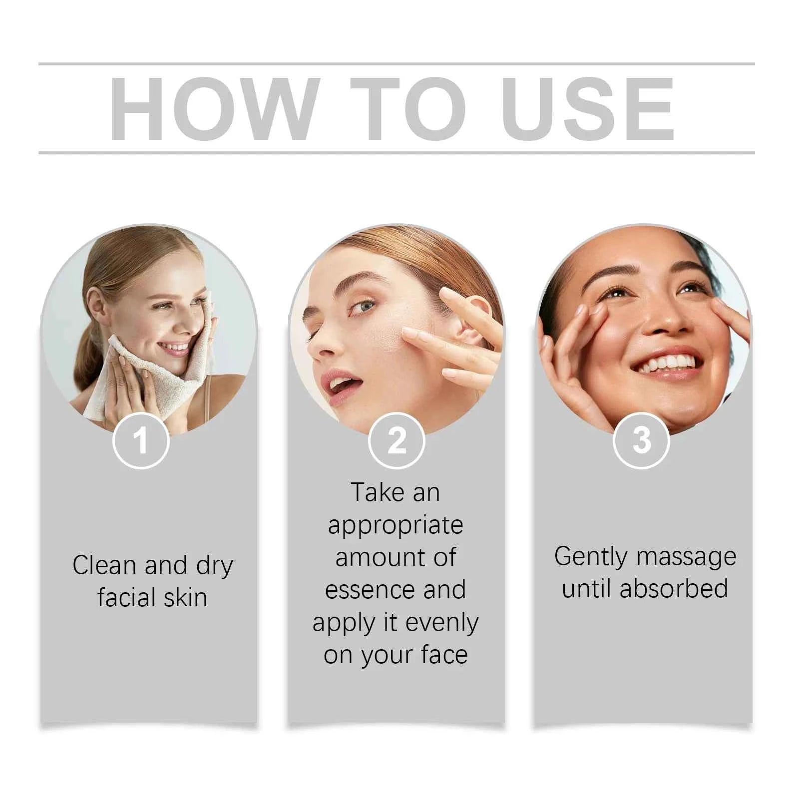 EELHOE Salicylic Acid Facial Serum Gentle Nourishing Improve Dullness Smoothing Oil Control Moisturize Refreshing Face Serum