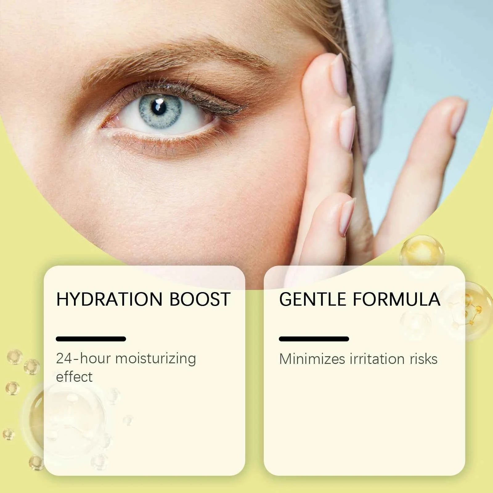 Hoygi 15g Retinol Eye Cream Smoothing Wrinkle Firming Repair Puffiness Moisturizing Eye Remove Dark Circles Eye Bags Care Cream