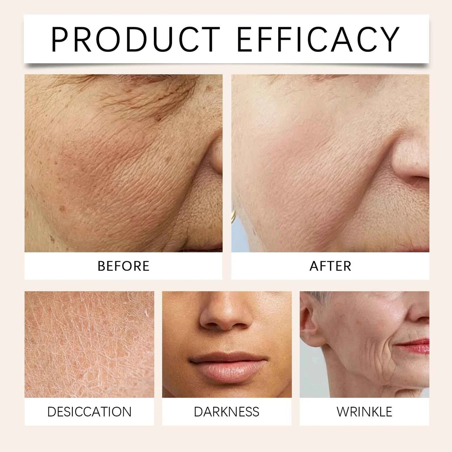 Turmeric Vitamin C Face Cream Anti Aging Skin Tighten Reduce Wrinkles Fine Lines Hydrate Nourish Skin Gentle Moisturizing Cream