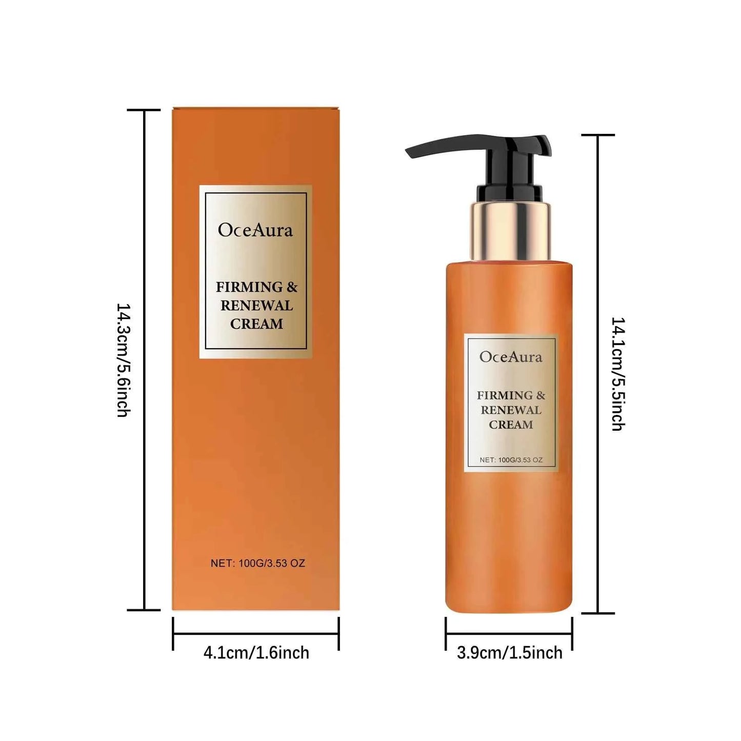 Oceaura Firming Body Cream Hydrating Improve Skin Elasticity Non-greasy Anti-wrinkle Reduce Roughness Softening Body Skin Lotion