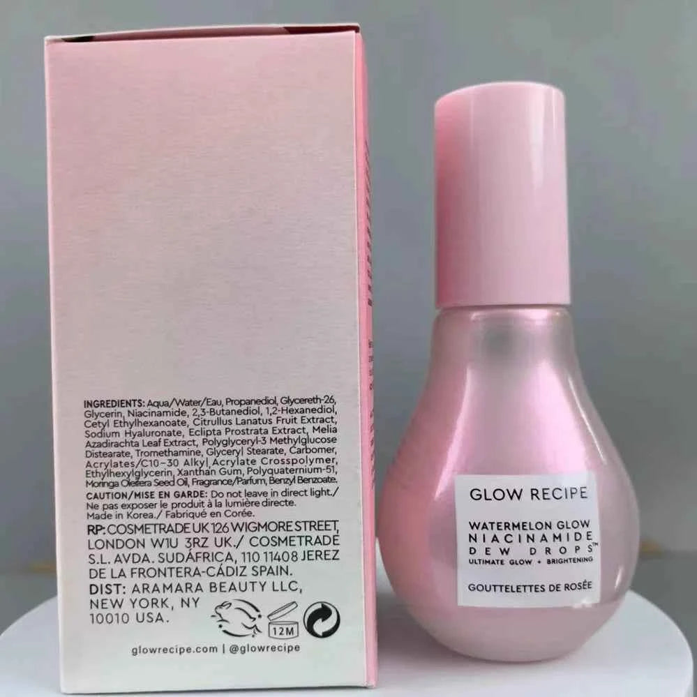 Highlighting Serum Eclat 40ml Dew Drops Niacinamide Watermelon Glow Recipe Brightening