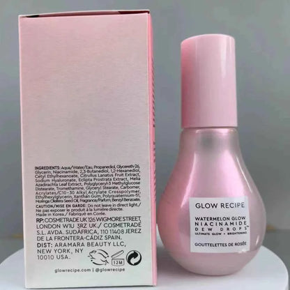Highlighting Serum Eclat 40ml Dew Drops Niacinamide Watermelon Glow Recipe Brightening
