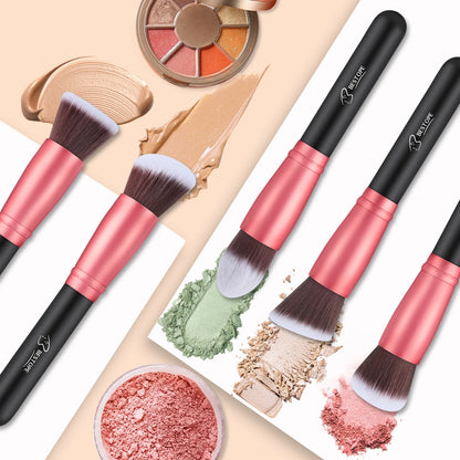 BESTOPE PRO Makeup Brushes Makeup Brush Set - 16 Pcs Premium Synthetic Foundation Concealers Eye Shadows Make Up Brushes set,Eye - AMULET RING STORE