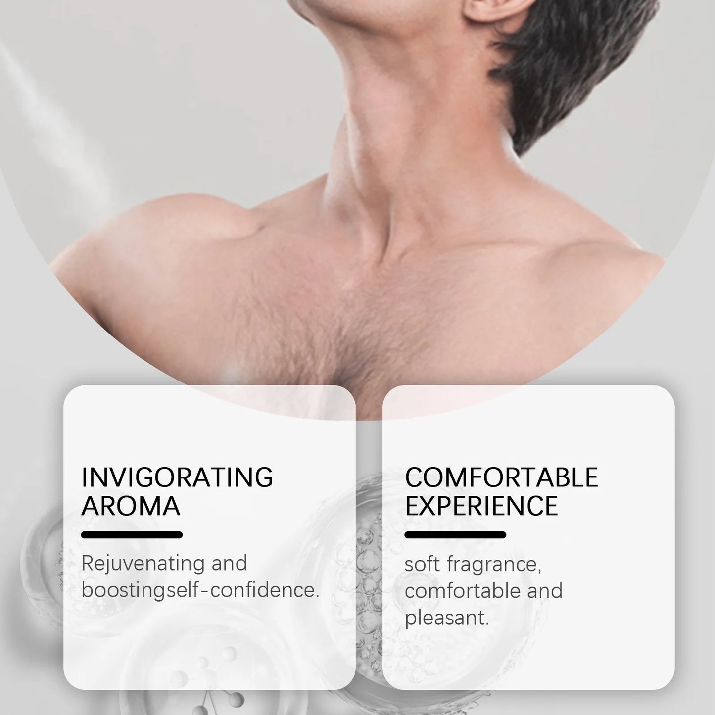 East Moon 100ml Men's Fragrance Spray Sandalwood Deodorant Long Lasting Aroma Refreshing Body Odor Remove Man Perfume Spray