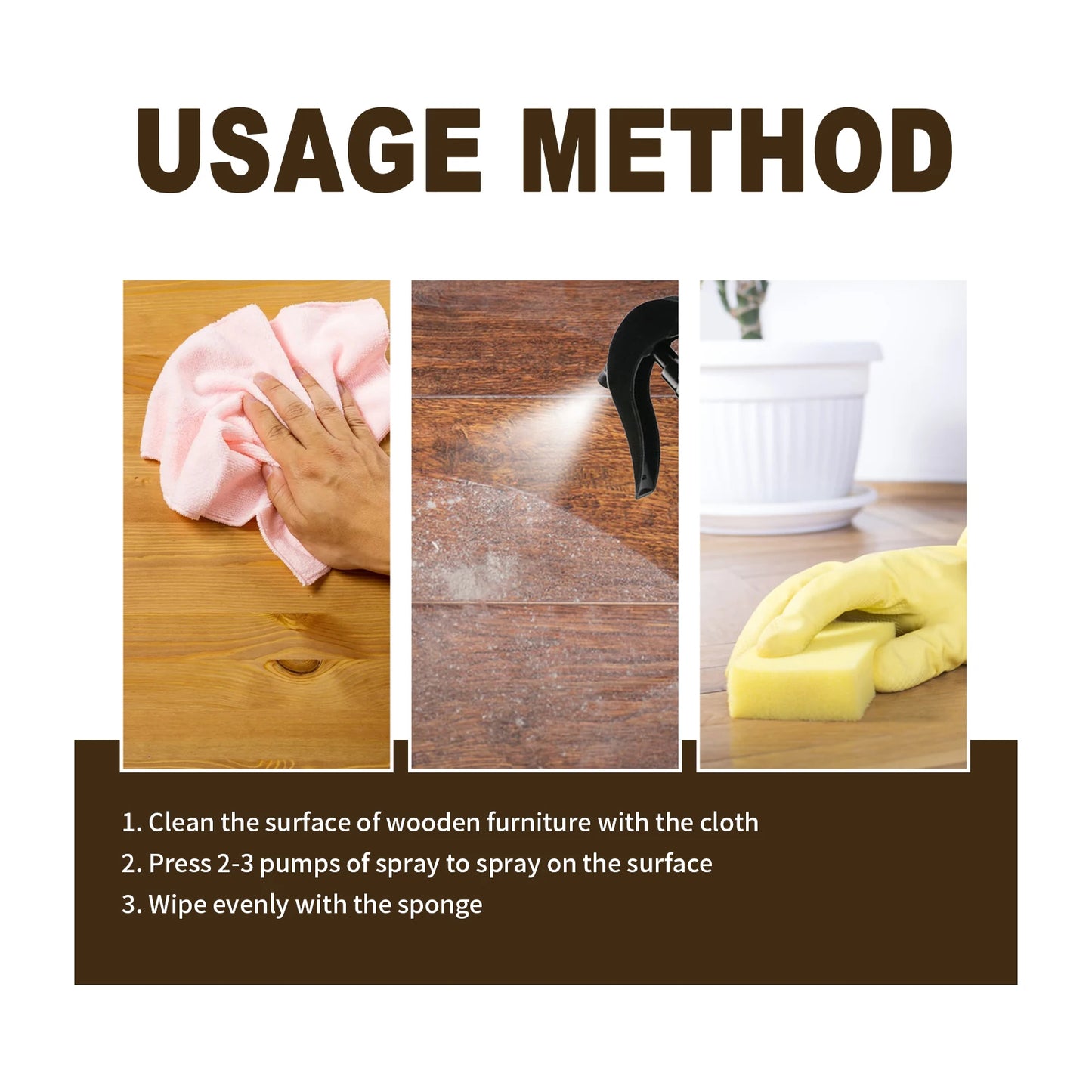 Natural Essential Oil Wax Dilute Wood Floor Scratches Beeswax Gentle Care Furniture Anti-Mildew & Moisture-proof Wooden Wax - AMULET RING STORE