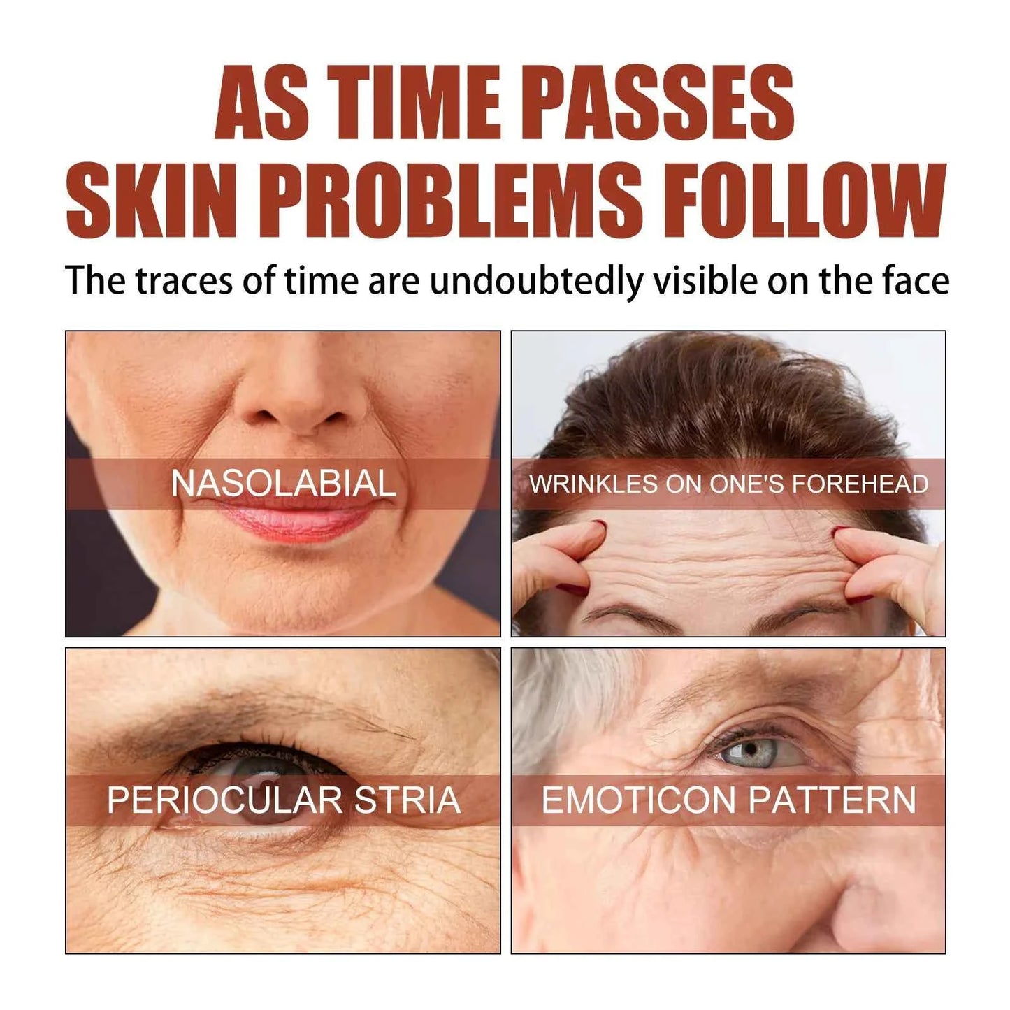 West&Month 50ml Palmitoyl Peptide Firming Facial Serum Hydrating Brightening Smooth Wrinkles Fine Lines Tightening Face Essence