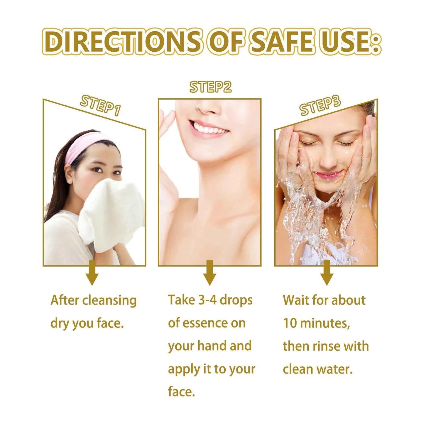 Hoygi 120ml Ginseng Anti Wrinkles Face Serum Fade Fine Lines Repair Face Dullness Hydration Brighten Moisturizing Facial Serum