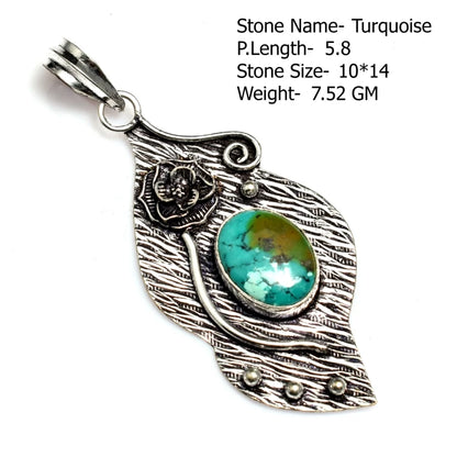 Genuine Labradorite Rutile Topaz Lapis Jasper  Pendant