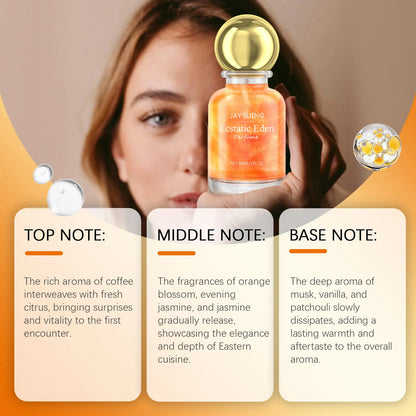 Jaysuing 30ml Carnival Eden Perfume Lasting Floral Fragrance Charm Woman Dating Atmosphere Refresh Body Natural Glamour Perfume