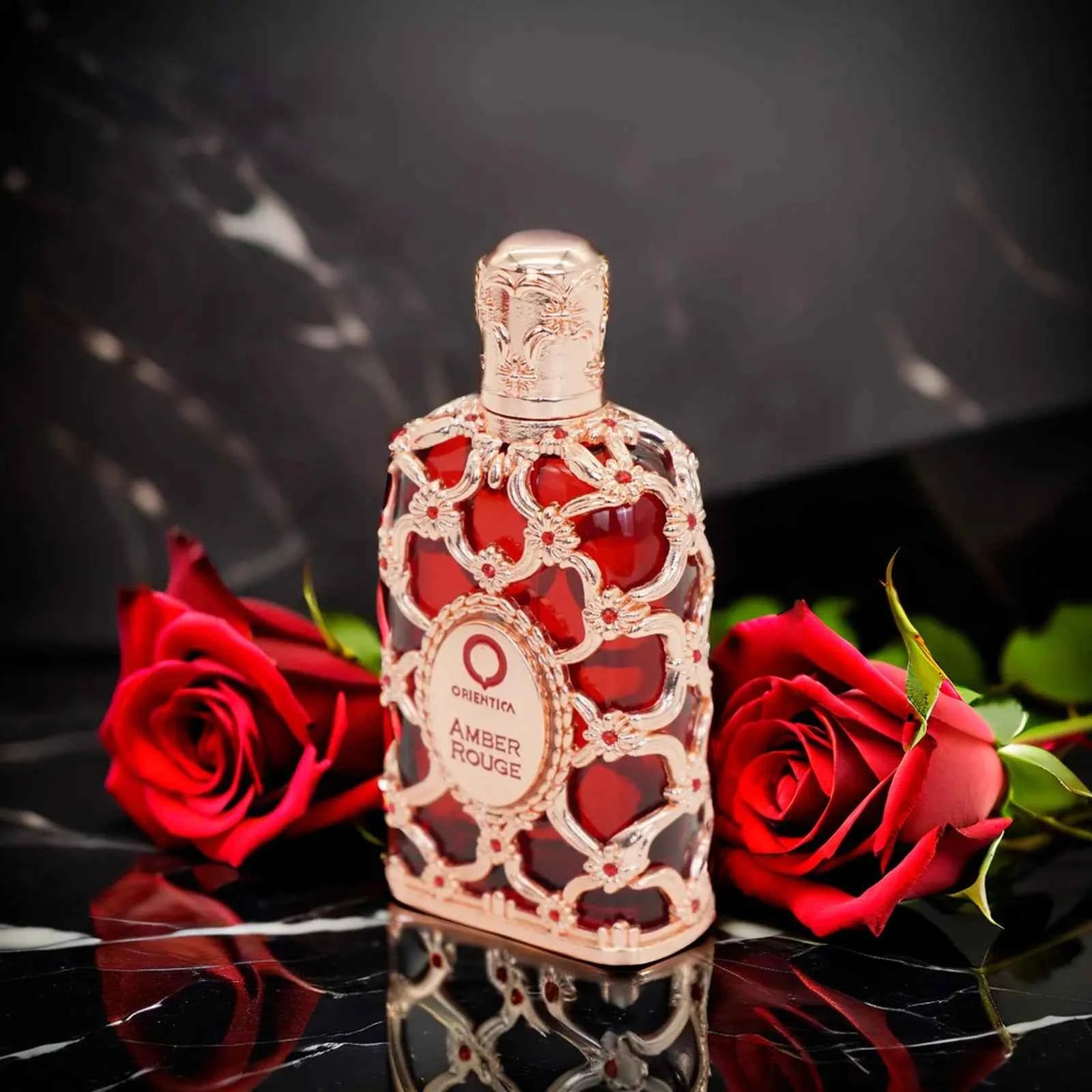Orientical Royal Amber Rouge Women's Perfume - 2.7OZ, Long-Lasting Floral Scent With Alcohol-Free Formula Perfect Christmas Gift