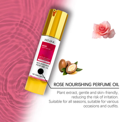 Eelhoe 50ml Rose Pheromone Flirting Perfume Long Lasting Fragrance Dating Add Charm Floral Scent Natural Refreshing Perfume Mist