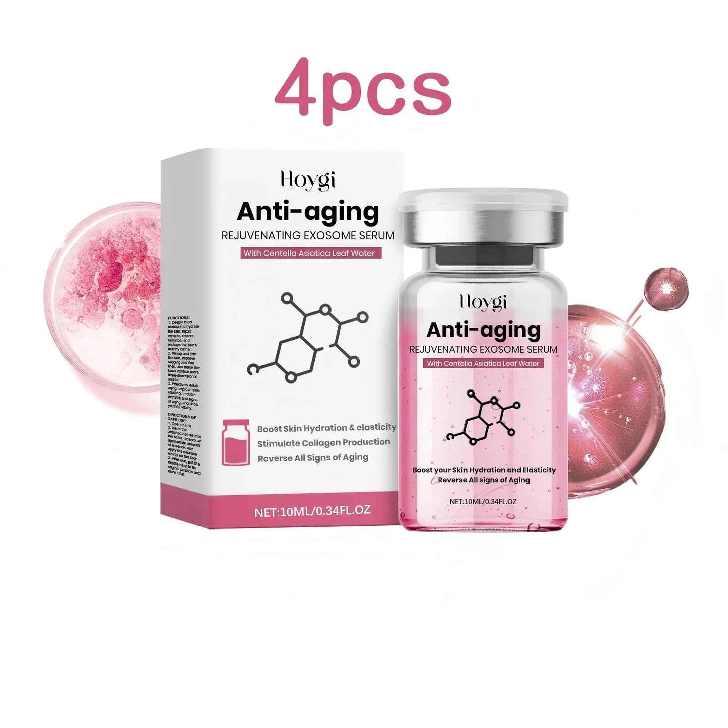 Hoygi 10ml Nourishing Niacinamide Serum Moisturizing Face Care Hydrating Skin Rejuvenating Firm Facial Skin Lifting Serum