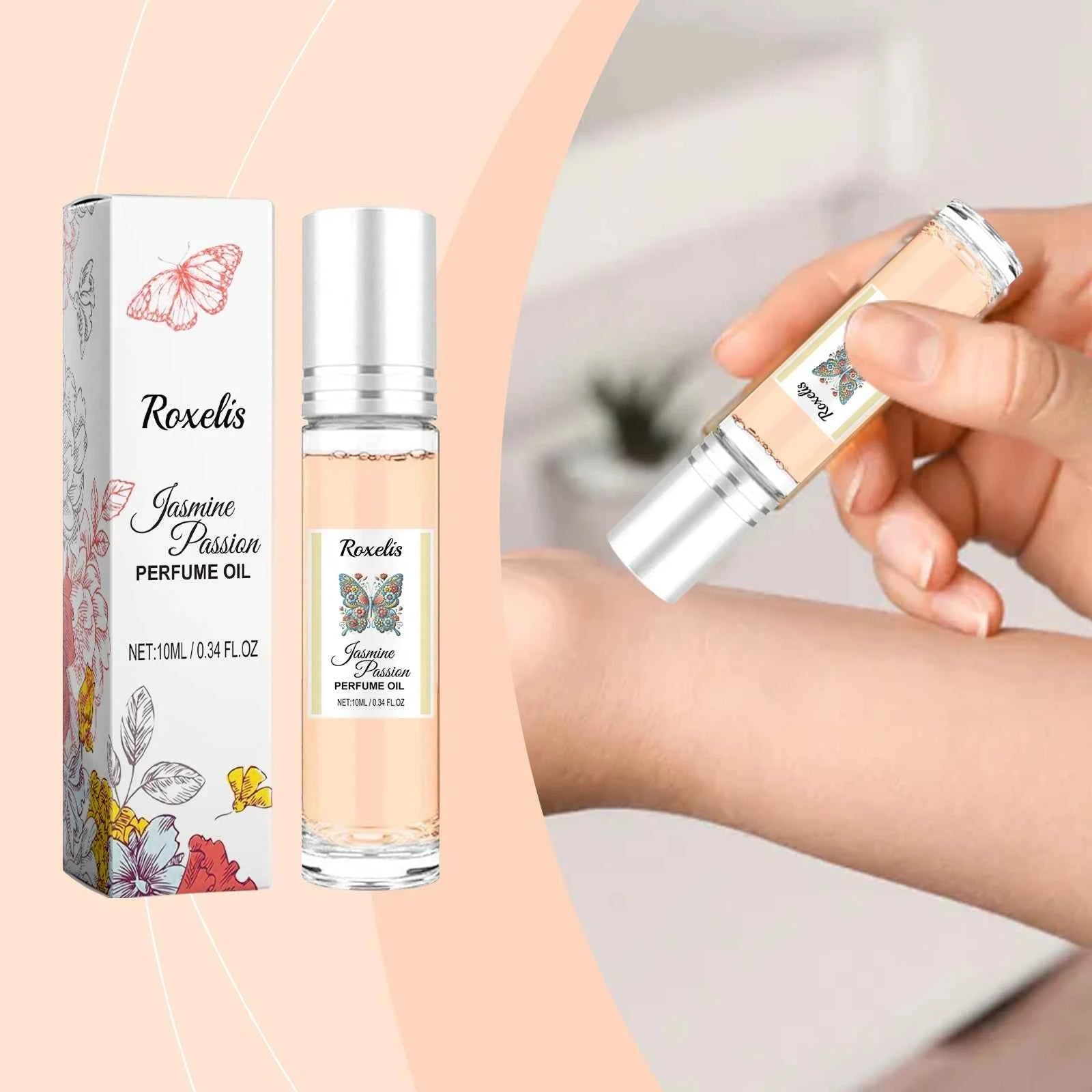 Roxelis Ball Jasmine Perfume Last Fragrance Portable Perfume Charming Charm Perfume Pheromone Fragrance Perfume Charm Fragrance