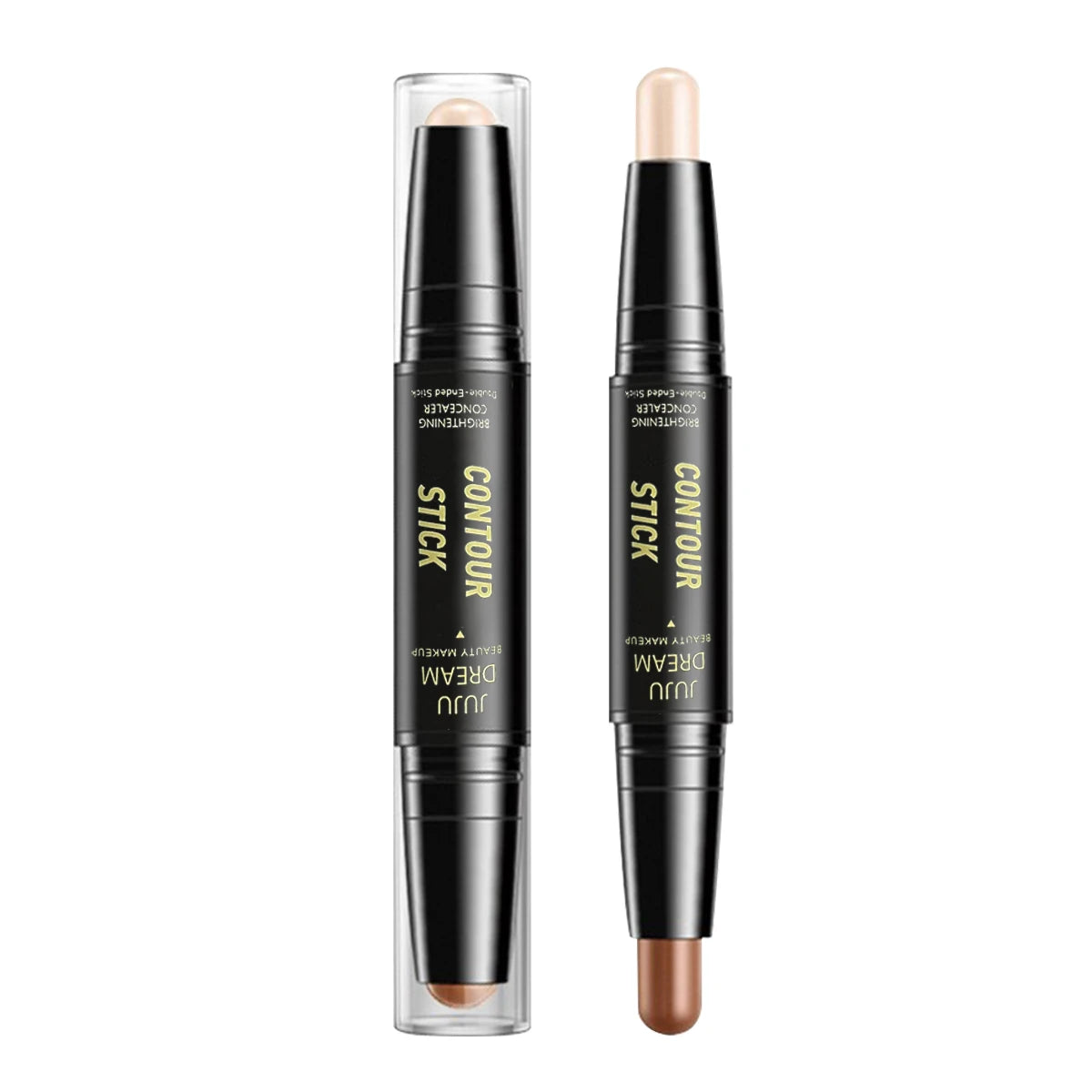 Dual-ended contour stick, facial foundation, concealer, long-lasting dark circles, correcting contour concealer, makeup - AMULET RING STORE