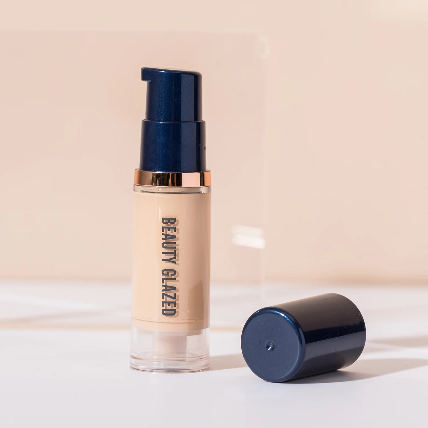 Beauty Glazed 6 Color Liquid Foundation Concealer - Full Coverage, Long-Lasting, Waterproof, Natural Effect, - AMULET RING STORE
