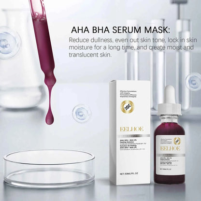 EELHOE Salicylic Acid Facial Serum Gentle Nourishing Improve Dullness Smoothing Oil Control Moisturize Refreshing Face Serum