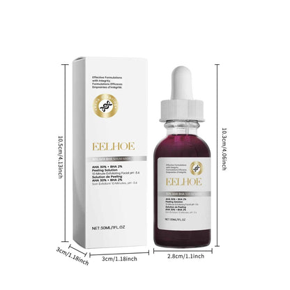 EELHOE Salicylic Acid Facial Serum Gentle Nourishing Improve Dullness Smoothing Oil Control Moisturize Refreshing Face Serum