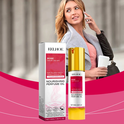 Eelhoe 50ml Rose Pheromone Flirting Perfume Long Lasting Fragrance Dating Add Charm Floral Scent Natural Refreshing Perfume Mist