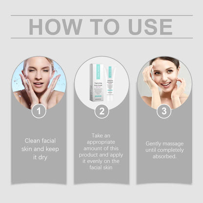 West&Month 50g Tightening Pore Cream Oil Control Moisturizing Brighten Skin Care Smooth Facial Refreshing Shrink Pore Face Cream