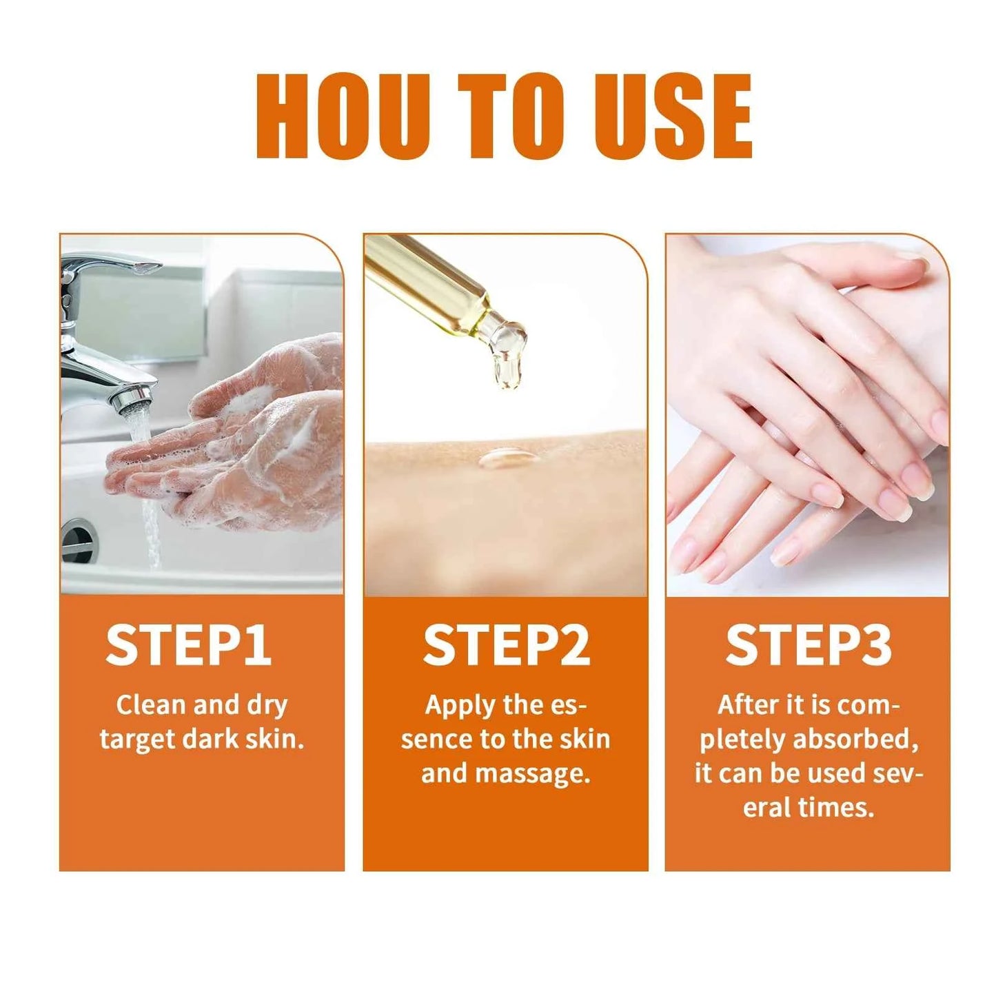 EELHOE Face Whitening Serum Reduce Dullness Brightening Skin Tone Moisturizing Enhance Skin Elasticity Body Skin Care Serum