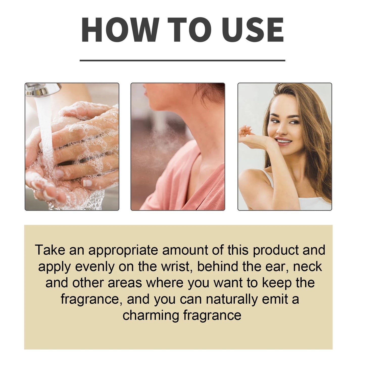 Ouhoe 50ml Pheromone Perfume Love Her Long Lasting Fragrance Refreshing Body Flirting Dating Deodorant Charming Perfume Spray