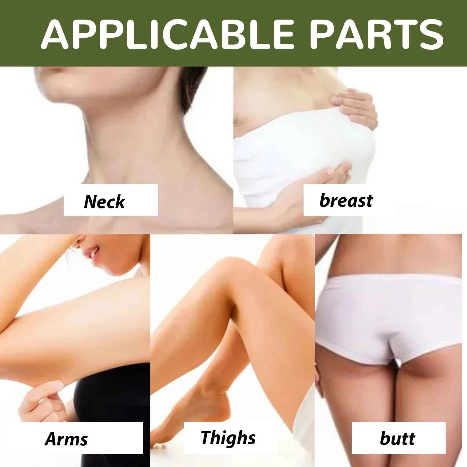 100g Oceaura Green Coffee Soybean Oil Firm Body Cream Shrink Pores Remove Acne Pimples Moisturize Nourish Massage Body Lotion