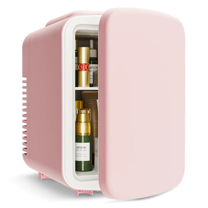 SIMZLIFE 4L Mini Fridge with Freezer Single Door Cold Refrigerators