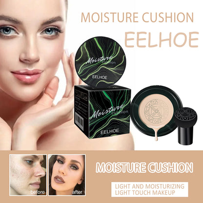 EELHOE Moisturizing Cushion BB Cream Perfect Concealer Glowing Skin Tone Enhance Luster Easy to Operate Lasting Makeup BB Cream - AMULET RING STORE