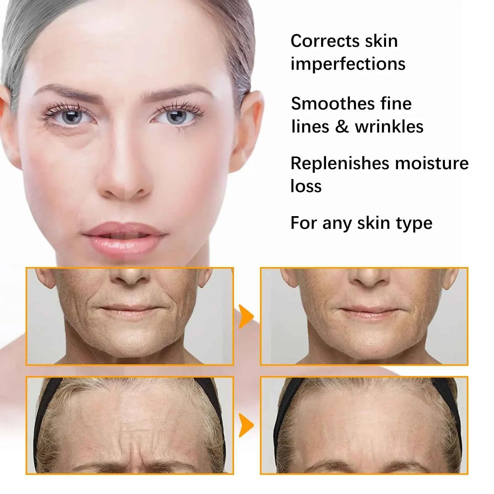 Jaysuing 50g Turmeric Firm Face Cream Fade Fine Lines Hydrating Oil Control Repair Dry Rough Skin Brightening Skin Care Cream