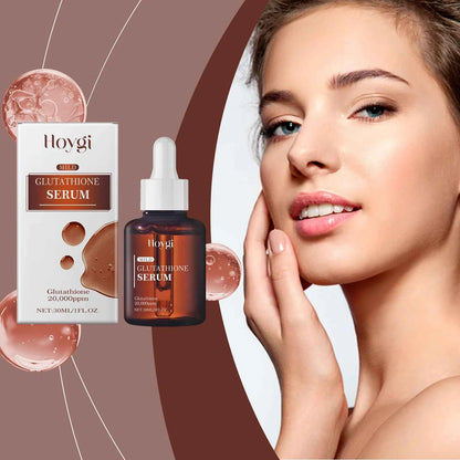 Hoygi 30ml Glutathione Facial Serum Brightening Skin Rejuvenation Moisturize Nourish Improve Skin Elasticity Firming Face Serum