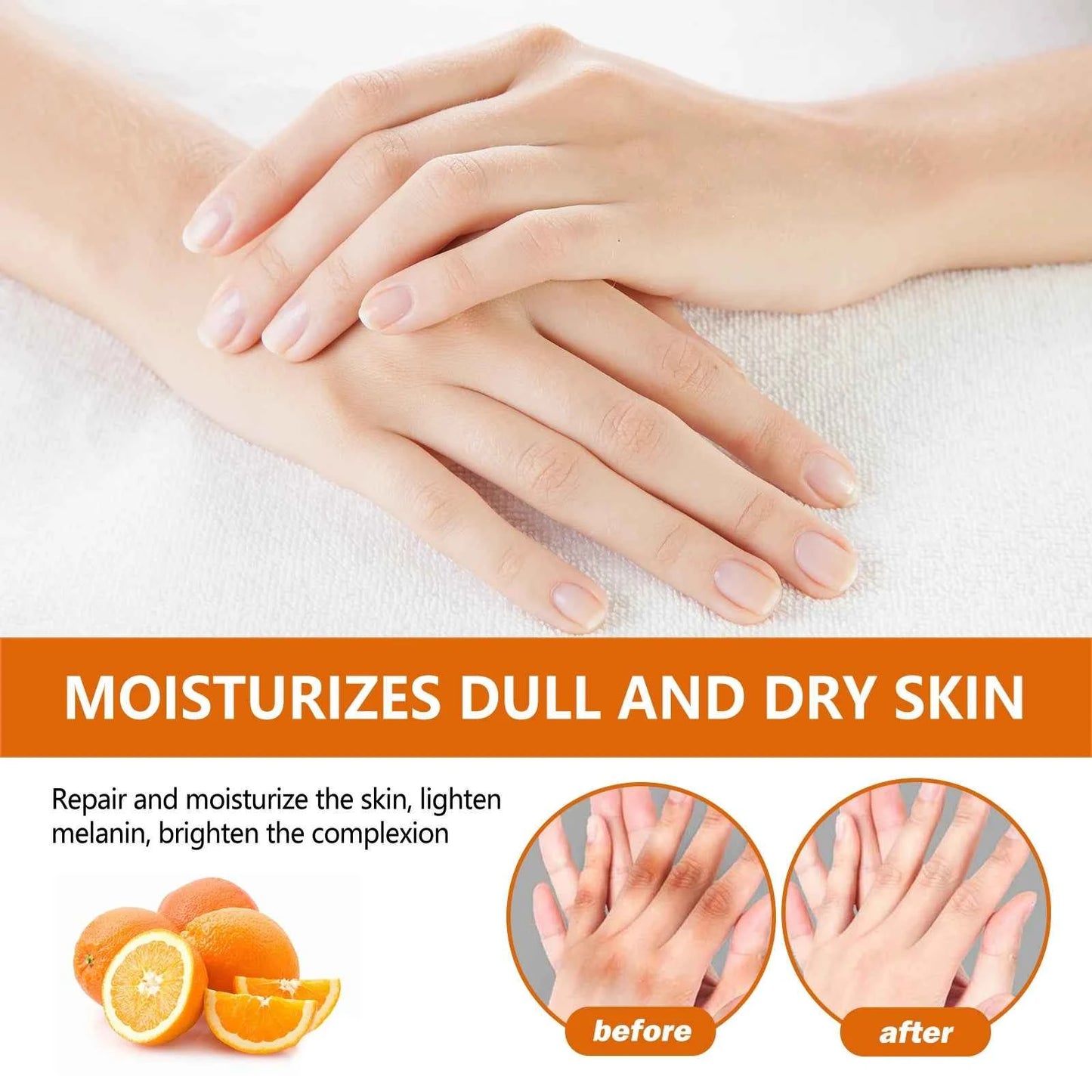 EELHOE Face Whitening Serum Reduce Dullness Brightening Skin Tone Moisturizing Enhance Skin Elasticity Body Skin Care Serum