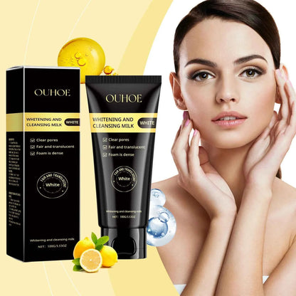 Ouhoe Niacinamide Serum Face Cleanser Brighten Skin Acne Removal Whitening Clean Pores Keratins Remove Moisturizing Skin Care