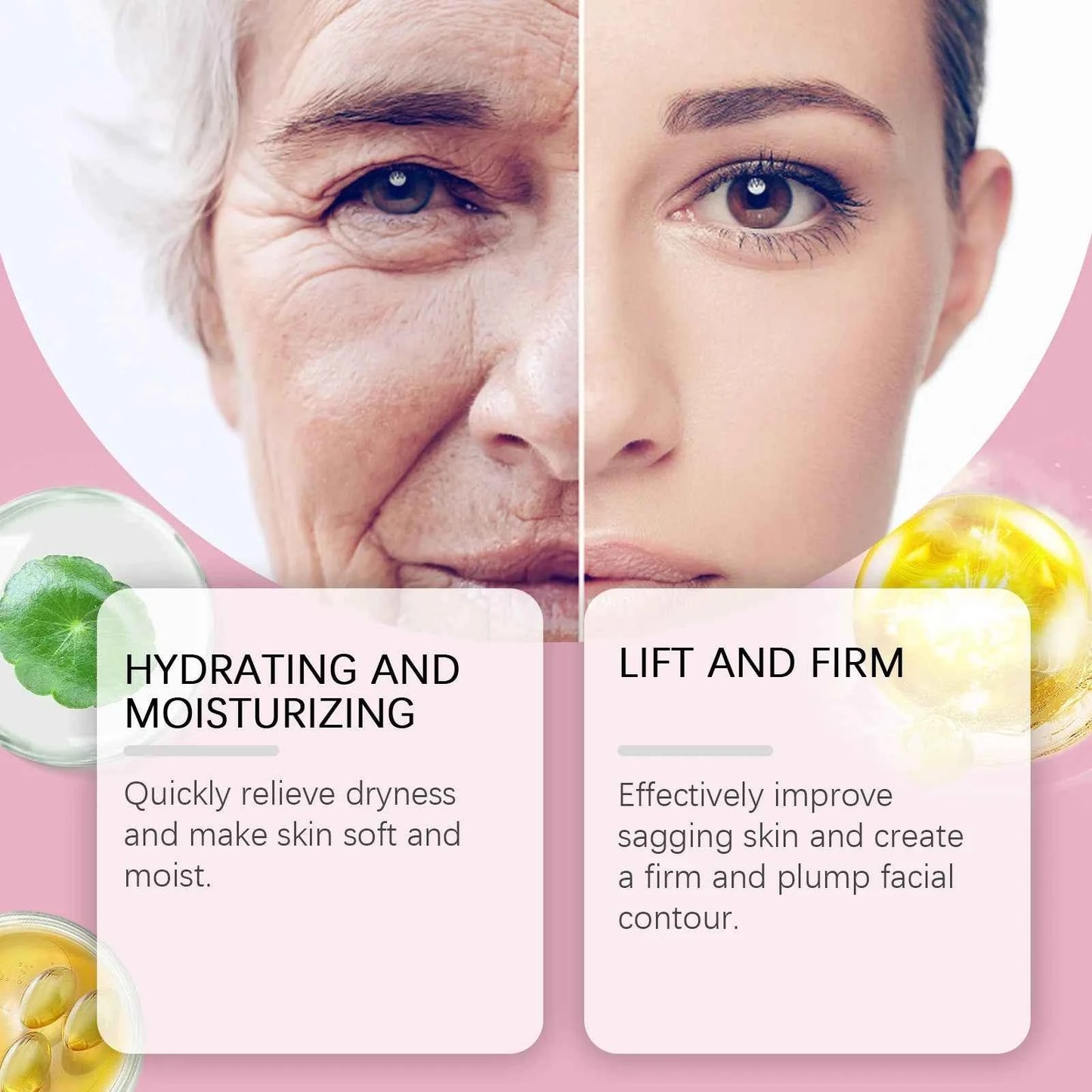 Hoygi 10ml Nourishing Niacinamide Serum Moisturizing Face Care Hydrating Skin Rejuvenating Firm Facial Skin Lifting Serum