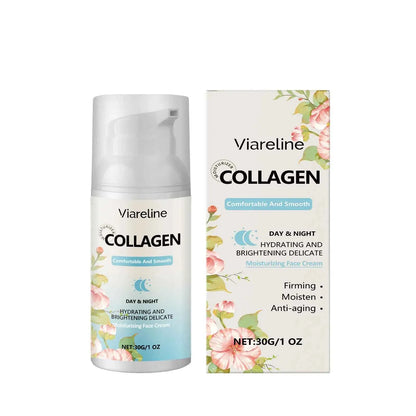 Viareline 30g Moisturizing Face Care Cream Series Hydrating Brighten Skin Tone Firm Wrinkles Repair Dullness Tender Facial Cream