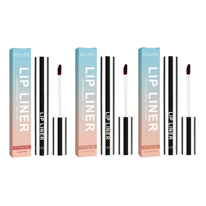 Eelhoe 5ml Peel Off Lip Liner Pen Waterproof Long Lasting Plump Lip Matte Velvet Gloss Nourish Sexy Contour Lips Make Up Pencil - AMULET RING STORE