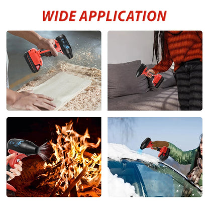 Brushless Jet Blower For Milwaukee 18V Battery 130000RPM 4-Speed Control Violent Turbo Fan Electric Air Duster (No Battery) - AMULET RING STORE