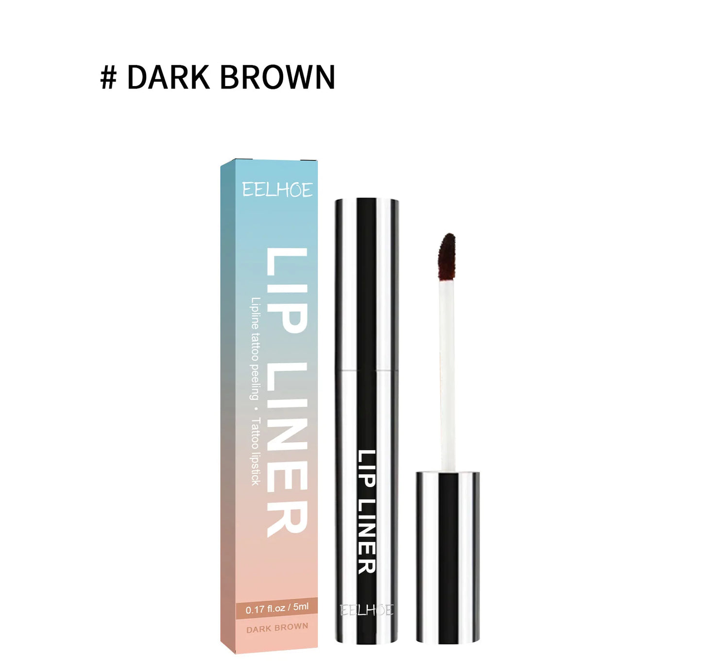 Eelhoe 5ml Peel Off Lip Liner Pen Waterproof Long Lasting Plump Lip Matte Velvet Gloss Nourish Sexy Contour Lips Make Up Pencil - AMULET RING STORE