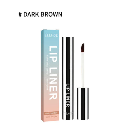 Eelhoe 5ml Peel Off Lip Liner Pen Waterproof Long Lasting Plump Lip Matte Velvet Gloss Nourish Sexy Contour Lips Make Up Pencil - AMULET RING STORE
