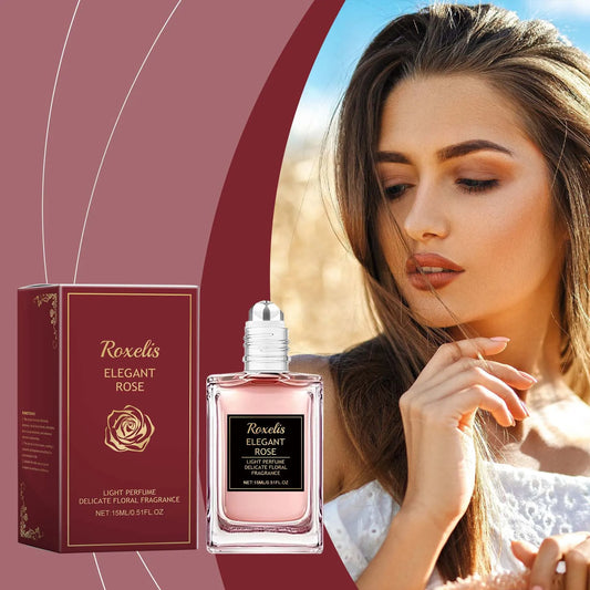 Rose Oil Perfume Mood Smooth Boosting Enhanced Couples Atmosphere Spread Charm Long Lasting Floral Pheromone Attraction Perfume