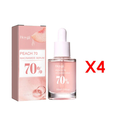 Hoygi Peach 70% Niacinamide Essence Moisturizing Firming Pores Facial Skin Care 30ml Beauty Products Brightening Hydrating Serum