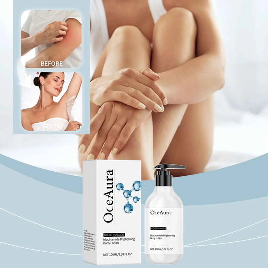 Oceaura Nicotinamide Whitening Skin Lotion Nourishing Moisturizing Fast Absorbed Non-greasy Brightening Tone Skin Care Lotion