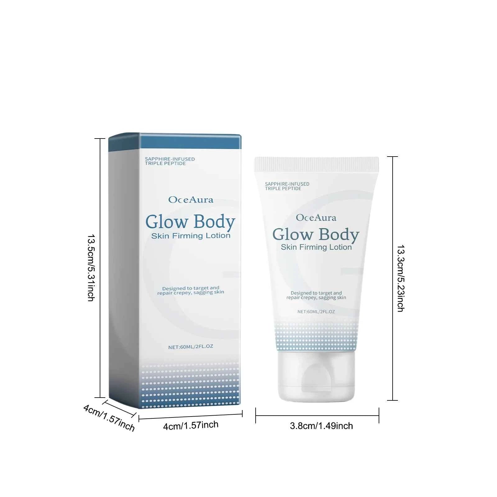 Oceaura Body Firming Lotion Tightening Loose Skin Deep Moisturize Reduce Sagging Remove Wrinkle Friming Glowing Body Skin Lotion