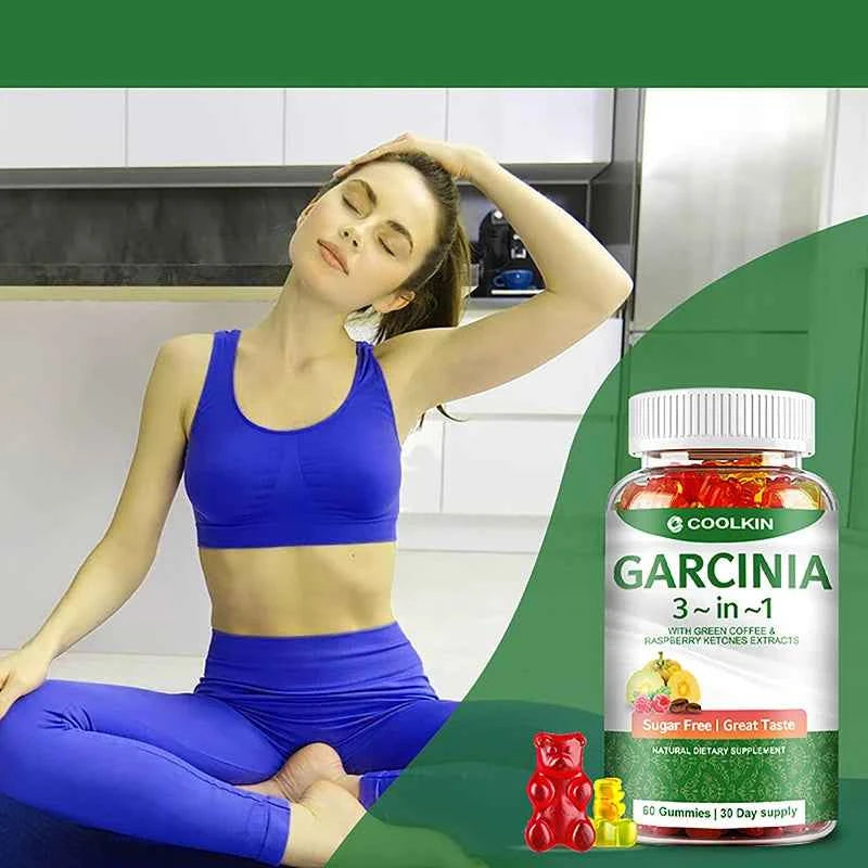 Garcinia Cambogia - Fat Burner, Cellulite, Weight Management, Appetite Suppressant - 60 Gummies