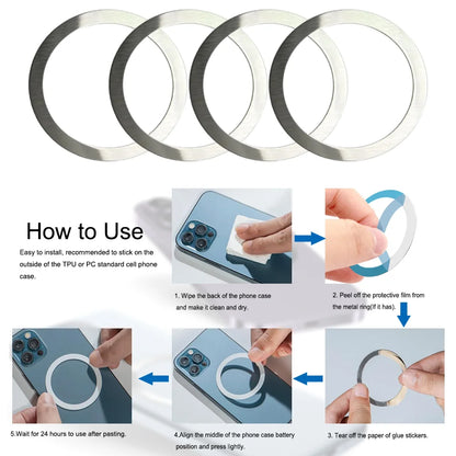 Car Mount Vacuum Magnetic Holder Foldable Strong Suction Stand For Cell Phone For iPhone 16 15 12 13 14 11 ProMax Live Streaming