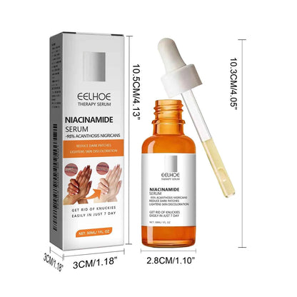 EELHOE Face Whitening Serum Reduce Dullness Brightening Skin Tone Moisturizing Enhance Skin Elasticity Body Skin Care Serum