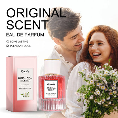 Roxelis Jasmine Women‘s Pheromone Perfume Wrist Ear Neck Natural Lasting Fragrance Exquisite Elegant Feminine Charm Portable