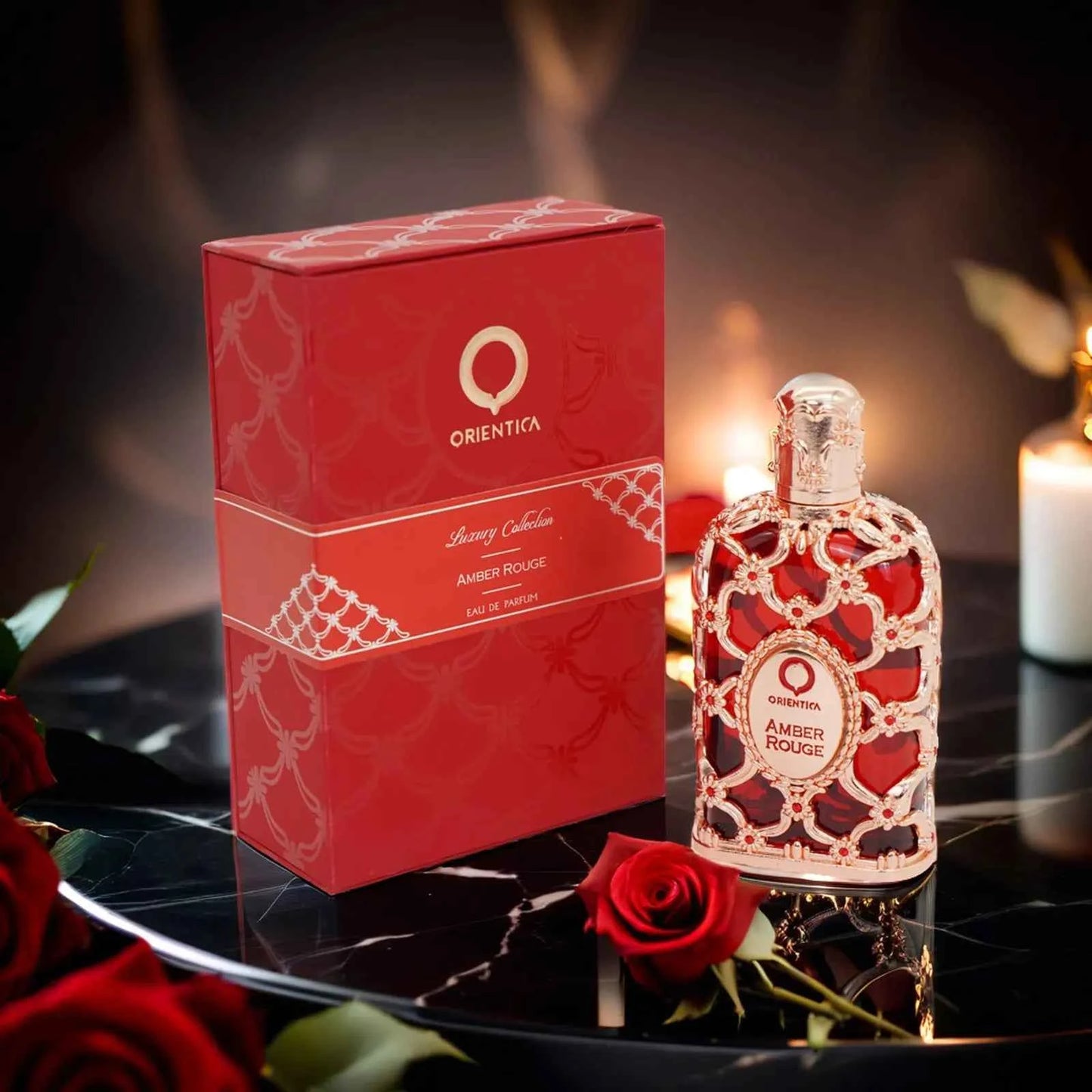 Orientical Royal Amber Rouge Women's Perfume - 2.7OZ, Long-Lasting Floral Scent With Alcohol-Free Formula Perfect Christmas Gift