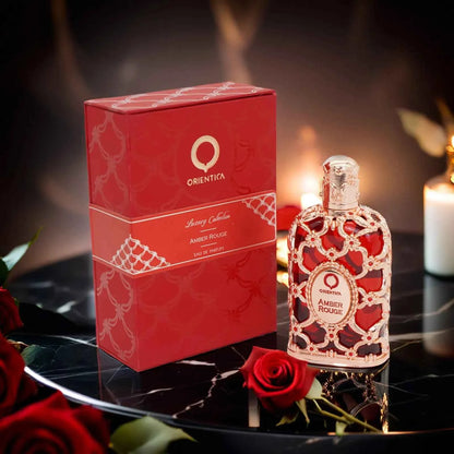 Orientical Royal Amber Rouge Women's Perfume - 2.7OZ, Long-Lasting Floral Scent With Alcohol-Free Formula Perfect Christmas Gift